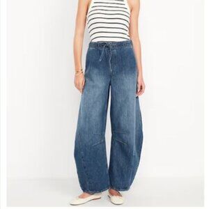 Old Navy plus size Barrel Jeans